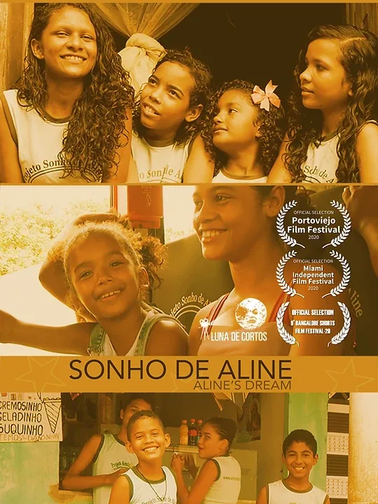 Cartel del cortometraje Sonho de Aline (2020)